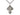 Large Sterling Silver Irene Cross Necklace with 1.25x0.875 inch pendant on 24 inch chain by Bliss