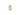 14kt solid gold St Ann patron saint medal pendant, small 1/2 inch delicate design, handmade by Bliss Manufacturing USA