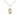 14kt gold filled St. Jude patron saint medal necklace, small 1/2 x 1/4 pendant with 18 inch chain, handcrafted by Bliss