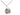 Small Sterling Silver Miraculous Medal Necklace 1/2 x 1/4 inch with 18 inch chain by Bliss