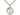 Sterling silver Guardian Angel pendant necklace 7/8 x 3/4 inches with 24 inch chain by Bliss