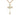 Large 14kt gold filled cross necklace with 1 3/4 inch pendant and 24 inch chain by Bliss Manufacturing
