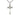 Sterling Silver Large Cross Necklace 1 3/4 inch pendant 24 inch chain handcrafted by Bliss