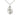Sterling Silver Medium Catholic Cross Necklace 7/8 x 1/2 inch pendant on 18 inch chain by Bliss