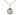 Small Sterling Silver St. Anthony Patron Saint Medal Necklace 5/8 x 1/2 inch on 18 inch Chain by Bliss USA