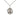 Sterling Silver St. Gerard Catholic patron saint medal necklace 5/8 inch by 1/2 inch small pendant 18 inch chain Bliss