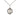 Small Sterling Silver St. Jude Patron Saint Medal Necklace 5/8 x 1/2 inches with 18 inch chain by Bliss