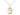 14kt gold filled Catholic baptism medal necklace 3/4x3/8 inch with 18 inch chain by Bliss Manufacturing USA