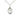 Sterling Silver Baptism Medal Necklace 3/4 inch pendant with 18 inch curb chain by Bliss Manufacturing
