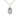 Medium Sterling Silver St. Anthony of Padua Patron Saint Medal Necklace 3/4 x 3/8 inch on 18 inch Chain by Bliss