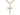 14kt Gold Filled Medium Catholic Crucifix Necklace with 24 inch chain handmade in USA by Bliss