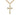 14kt Gold Filled Medium Catholic Crucifix Necklace with 24 inch chain handmade in USA by Bliss