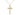 14kt gold filled medium Catholic crucifix necklace with 1 1/8 x 5/8 inch pendant on 18 inch chain by Bliss