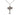 Sterling Silver Medium Catholic Crucifix Necklace 1 inch by 5/8 inch pendant on 18 inch curb chain by Bliss Manufacturing