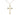 14kt Gold Filled Medium Catholic Cross Necklace 1 1/8 x 5/8 inches on 18 inch Curb Chain by Bliss