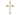 14kt Solid Gold Medium Catholic Cross Pendant 1 1/8 x 5/8 inches Handcrafted by Bliss Manufacturing USA