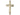 14kt Solid Gold Large Catholic Cross Pendant 1 1/4 x 3/4 inches Handcrafted by Bliss Manufacturing USA