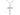 Large Sterling Silver Cross Necklace 1 1/4 x 5/8 on 18 inch chain handmade by Bliss Manufacturing USA