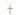 14kt Gold Filled Cross Necklace 1 1/8 inch by 5/8 inch on 18 inch chain handcrafted by Bliss USA