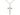Sterling Silver Cross Necklace 1 1/8 X 5/8 on 18 inch chain handmade by Bliss Manufacturing USA