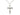 Sterling Silver Large Catholic Crucifix Necklace 1 1/4 x 3/4 inch with 18 inch curb chain by Bliss