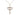14kt Gold Filled Wedding Rings Cross Necklace 1 1/8 x 3/4 inches on 18 inch chain by Bliss