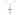 14kt Gold Filled Medium Catholic Crucifix Necklace 3/4 x 3/8 inches with 18 inch chain by Bliss