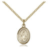 Small 14kt gold filled Miraculous Medal necklace with 18 inch chain by Bliss Manufacturing