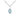 Small Sterling Silver Enameled Miraculous Medal Necklace 1/2x1/4 Blue Enamel 18 Inch Chain Bliss