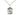 Sterling Silver Small St. Ann Patron Saint Medal Necklace 5/8 x 1/2 inch 18 inch Chain by Bliss