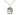 Sterling Silver Our Lady of Czestochowa Medal Necklace 3/4 x 1/2 inch pendant 18 inch chain by Bliss