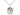 Sterling silver St. Elizabeth Ann Seton medal necklace 3/4 x 1/2 inch with 18 inch curb chain by Bliss