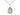 Sterling silver St. Cecilia patron saint medal necklace with 18 inch chain by Bliss Manufacturing