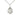 Sterling silver St. Jude patron saint medal necklace with 18 inch chain, 3/4 x 1/2 inch pendant, handcrafted in USA by Bliss Manufacturing