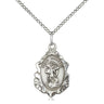 Sterling Silver St. Michael the Archangel Medal Necklace 3/4 x 1/2 inch with 18 inch chain by Bliss