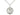 Sterling silver Our Lady of Loretto medal necklace with 3/4 x 5/8 pendant on 18 inch chain by Bliss