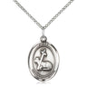 Sterling silver First Reconciliation medal necklace 3/4 inch medal with 18 inch chain by Bliss Manufacturing