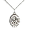 Sterling silver First Communion chalice pendant necklace 3/4 inch with 18 inch chain by Bliss Manufacturing