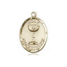 14kt Solid Gold Holy Communion Medal Pendant 3/4 x 1/2 by Bliss Manufacturing