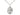 Sterling silver medium Catholic cross necklace with 3/4 x 1/2 inch pendant on 18 inch chain handcrafted by Bliss Manufacturing