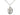 Medium sterling silver crucifix necklace 3/4 x 1/2 inch pendant 18 inch chain by Bliss