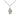 Small Sterling Silver 5-Way Medal Necklace 1/2 inch by 3/8 inch with 18 inch chain by Bliss USA