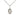 Sterling Silver Small Cross Necklace 1/2 x 1/4 inch pendant with 18 inch chain handmade by Bliss