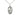 Sterling Silver St. Dymphna Patron Saint Medal Necklace 1 inch by 1/2 inch with 18 inch chain by Bliss Manufacturing