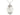 Sterling silver St. Jude Thaddeus patron saint medal necklace 1 inch by half inch with 18 inch curb chain by Bliss