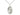 Sterling Silver St. Peter the Apostle Medal Necklace 1 inch by half inch pendant on 18 inch chain by Bliss