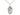 Sterling Silver St. Thomas Aquinas patron saint medal necklace 1x1/2 inch on 18 inch chain by Bliss