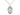 Sterling silver St. Elizabeth Ann Seton medal necklace with 18 inch chain, handcrafted in USA by Bliss