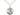 Sterling Silver St. Louise Patron Saint Medal Necklace 3/4 x 5/8 inches with 18 inch chain by Bliss
