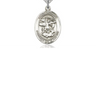Sterling Silver St. Michael the Archangel Medal Necklace with 18 inch Chain by Bliss Manufacturing